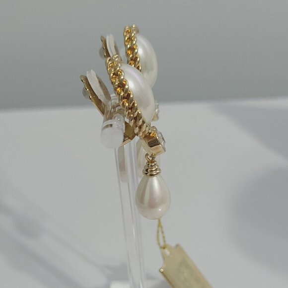 Elegant Vintage Drop Earrings- Grosse-Germany -nwt - Picture 2 of 9